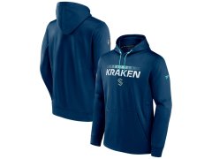 Seattle Kraken pánská mikina s kapucí Traditional Navy-Icy Blue