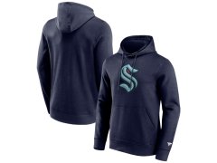 Seattle Kraken pánská mikina s kapucí Logo Graphic Hoodie Maritime Blue