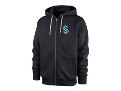 Seattle Kraken pánská mikina s kapucí back check 47 morris full zip hood