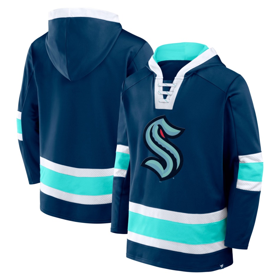 Seattle Kraken pánská mikina s kapucí Mens Laced Hockey