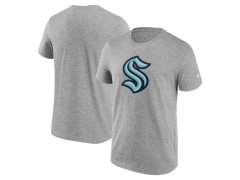 Seattle Kraken pánské tričko Primary Logo Graphic T-Shirt Sport Gray Heather