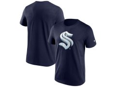 Seattle Kraken pánské tričko Chrome Graphic T-Shirt Maritime Blue
