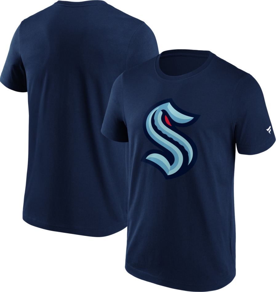 Seattle Kraken pánské tričko Primary Logo Graphic navy