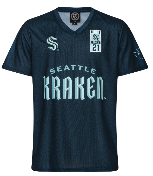 Seattle Kraken pánské tričko Soccer Style Jersey