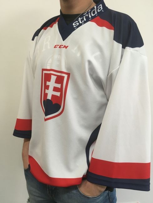 Hokejový dres WHITE Team - Slovakia Ice Hockey Team Dresy