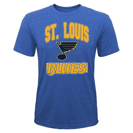 St. Louis Blues dětské tričko All Time Great Triblend blue - St. Louis Blues dětské oblečení