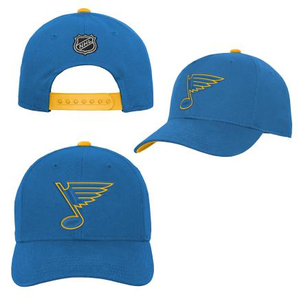 St. Louis Blues dětská čepice baseballová kšiltovka Precurved Snap - St. Louis Blues dětské oblečení