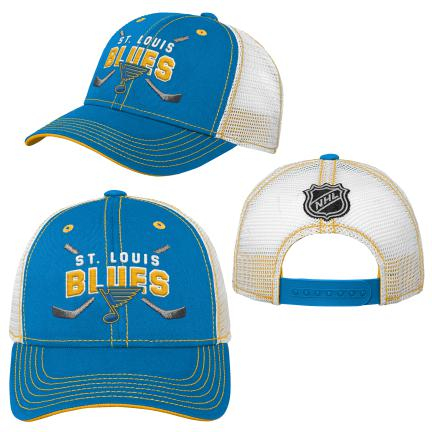 St. Louis Blues dětská čepice baseballová kšiltovka Lockup Meshback Adj. - St. Louis Blues dětské oblečení