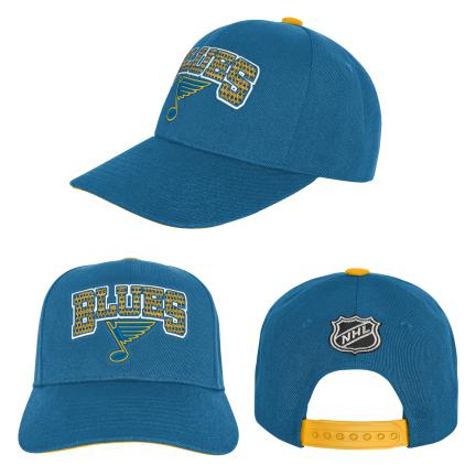 St. Louis Blues dětská čepice flat kšiltovka Essentials Procrown - St. Louis Blues dětské oblečení