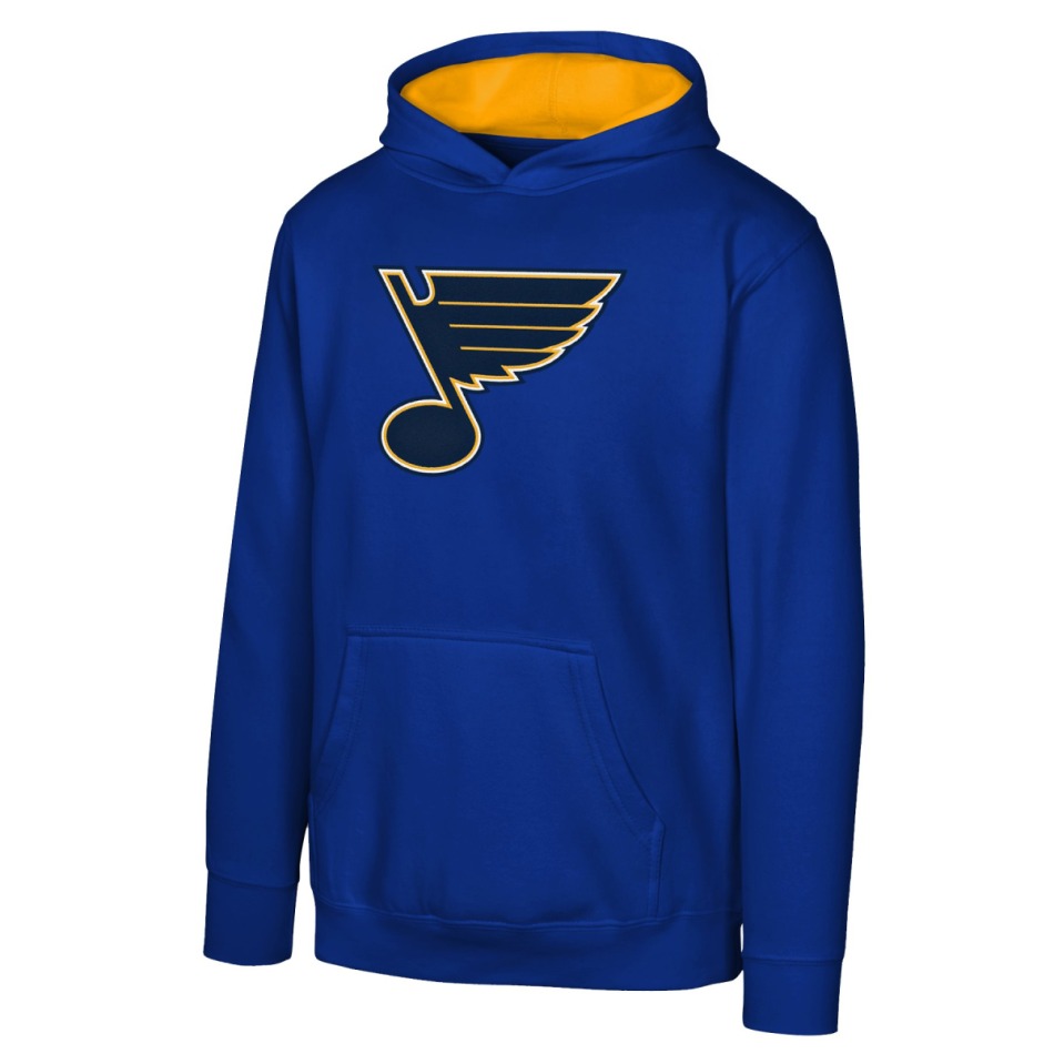 St. Louis Blues dětská mikina s&nbsp;kapucí Prime Po Flc Hood -Home - St. Louis Blues dětské oblečení