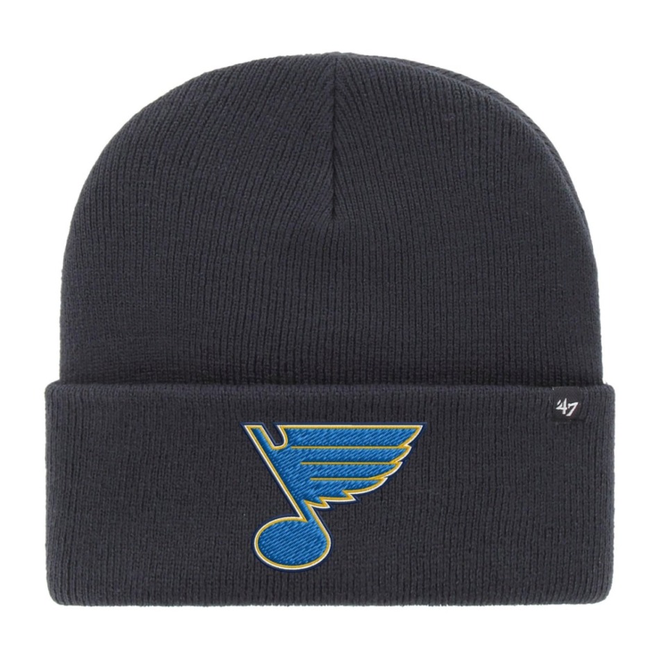 St. Louis Blues zimní čepice Haymaker 47 Cuff Knit - St. Louis Blues kšiltovky, čepice, rukavice