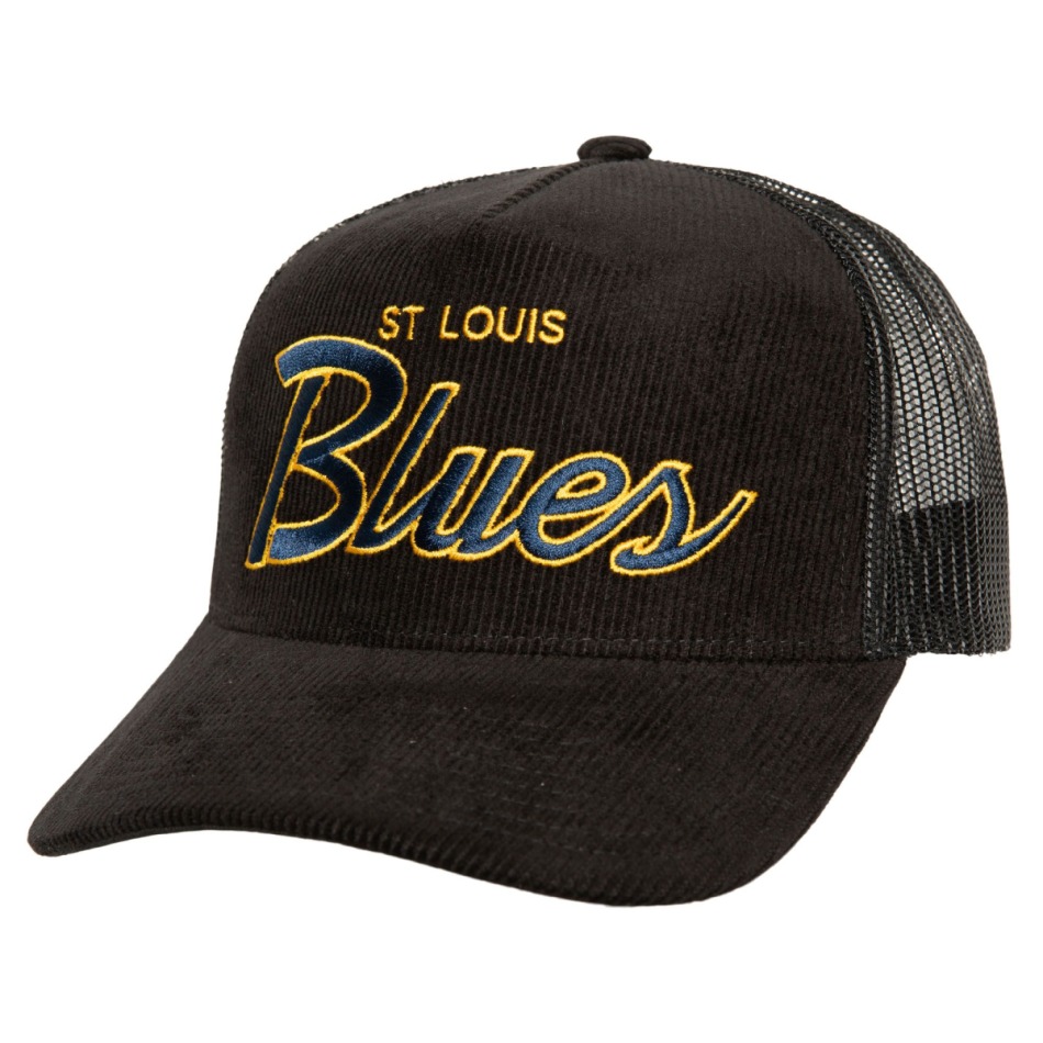 St. Louis Blues čepice baseballová kšiltovka NHL Times Up Trucker black - St. Louis Blues kšiltovky, čepice, rukavice
