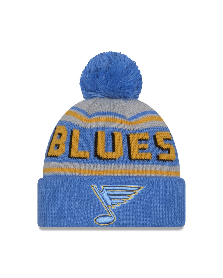 St. Louis Blues zimní čepice NHL Pom Wordmark