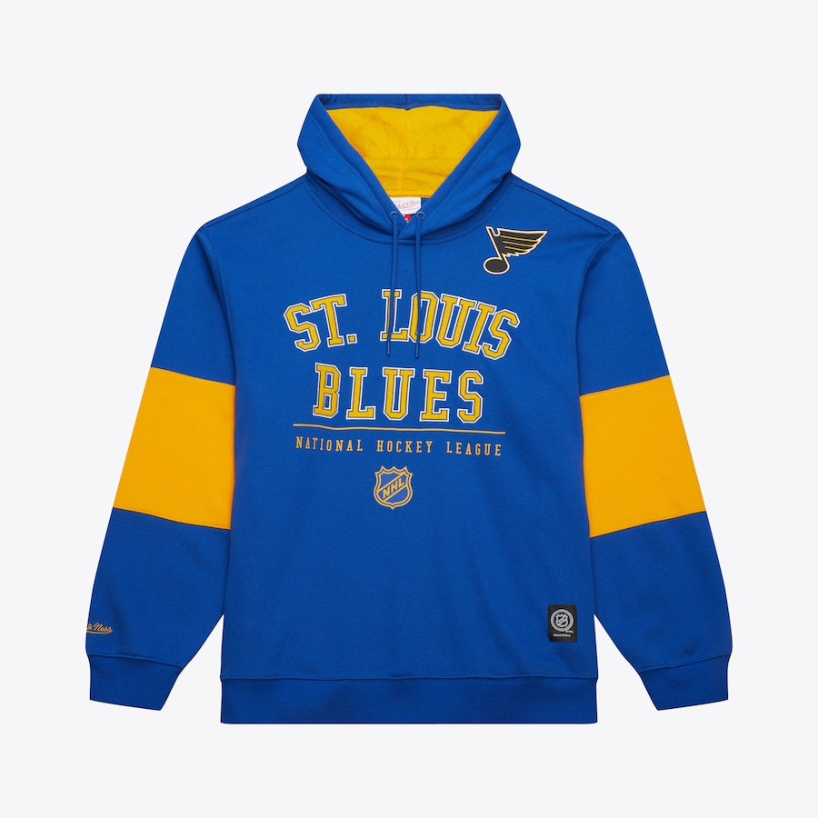 St. Louis Blues pánská mikina s&nbsp;kapucí Retro Fleece Current Logo - St. Louis Blues mikiny, bundy, kalhoty