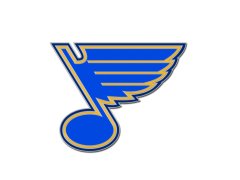 St. Louis Blues odznak Enamel Pin Jewelry Card