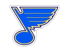 St. Louis Blues magnetka Akryl Primary Logo