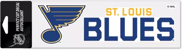 St. Louis Blues samolepka logo text decal - St. Louis Blues ostatní suvenýry