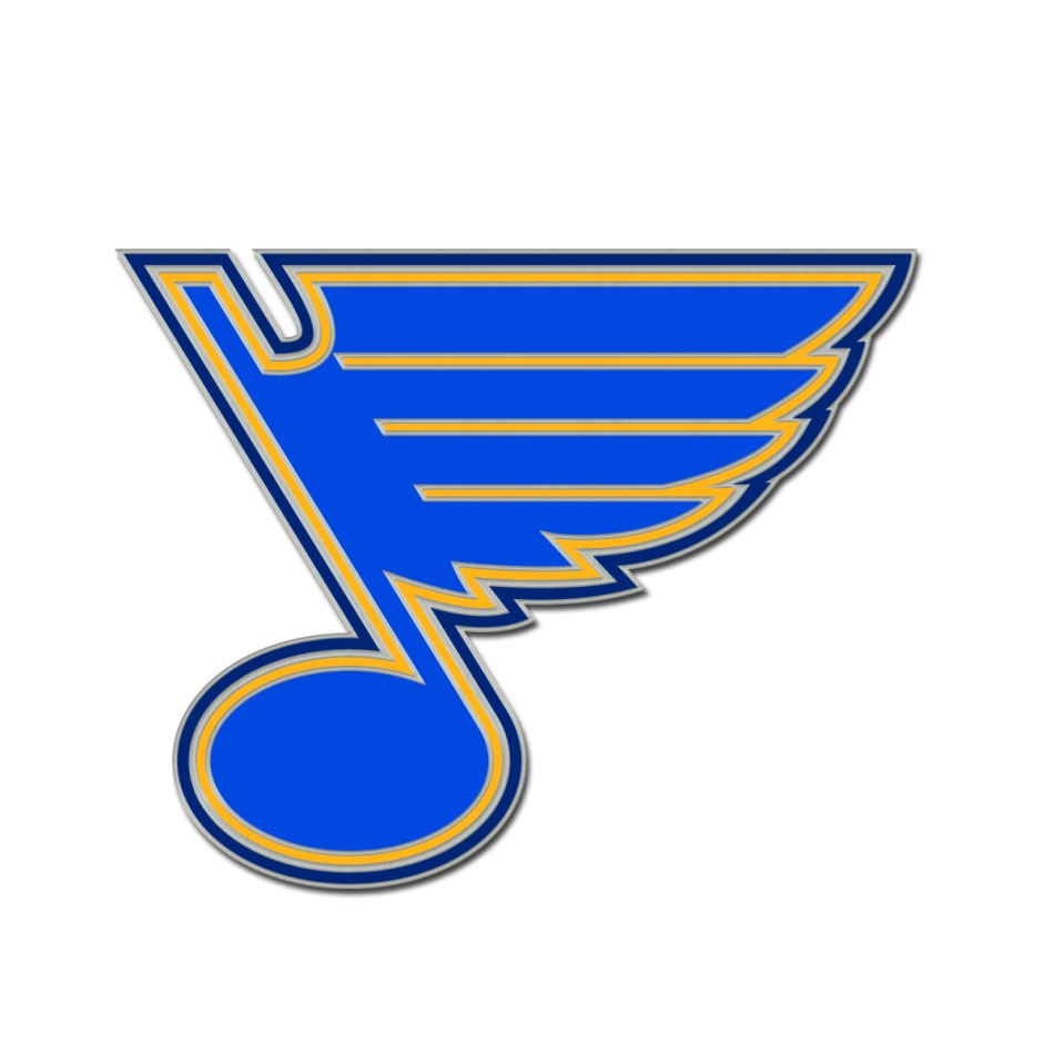 St. Louis Blues odznak Enamel Pin Jewelry Card - St. Louis Blues ostatní suvenýry