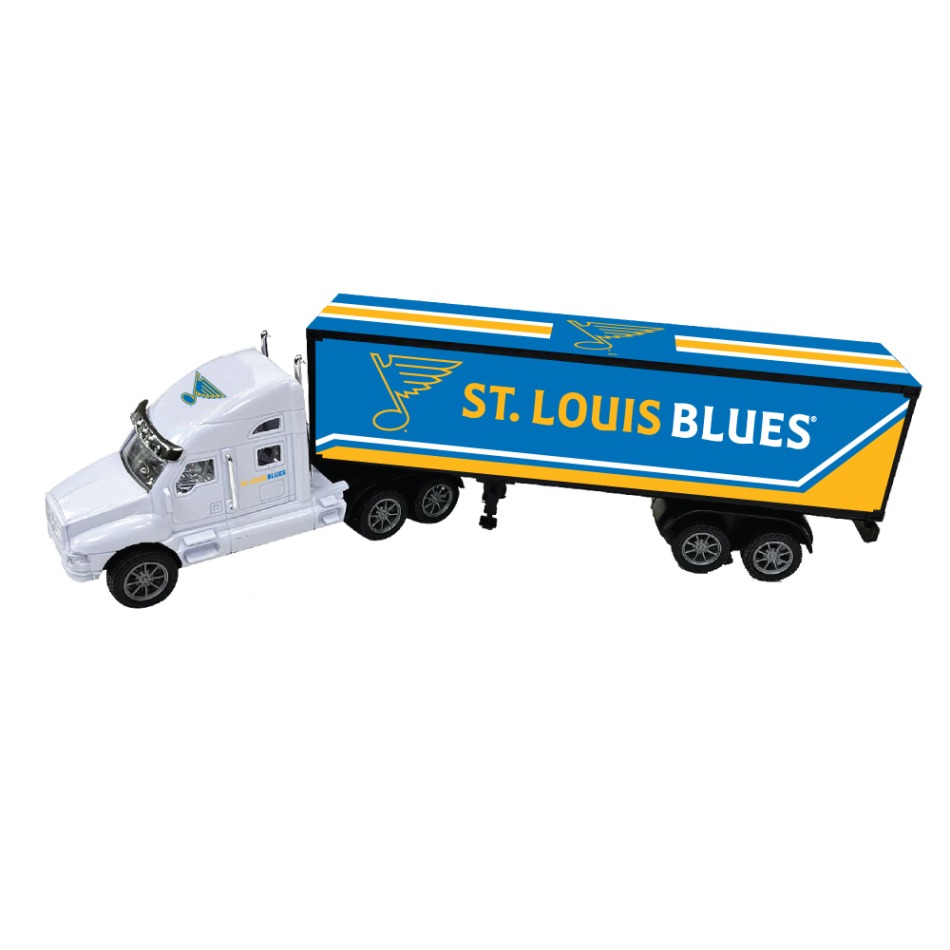 St. Louis Blues kamion 18-Wheeler Big Rig Truck Blue - St. Louis Blues ostatní suvenýry