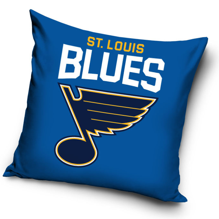St. Louis Blues polštářek blue - St. Louis Blues povlečení, ručníky, deky