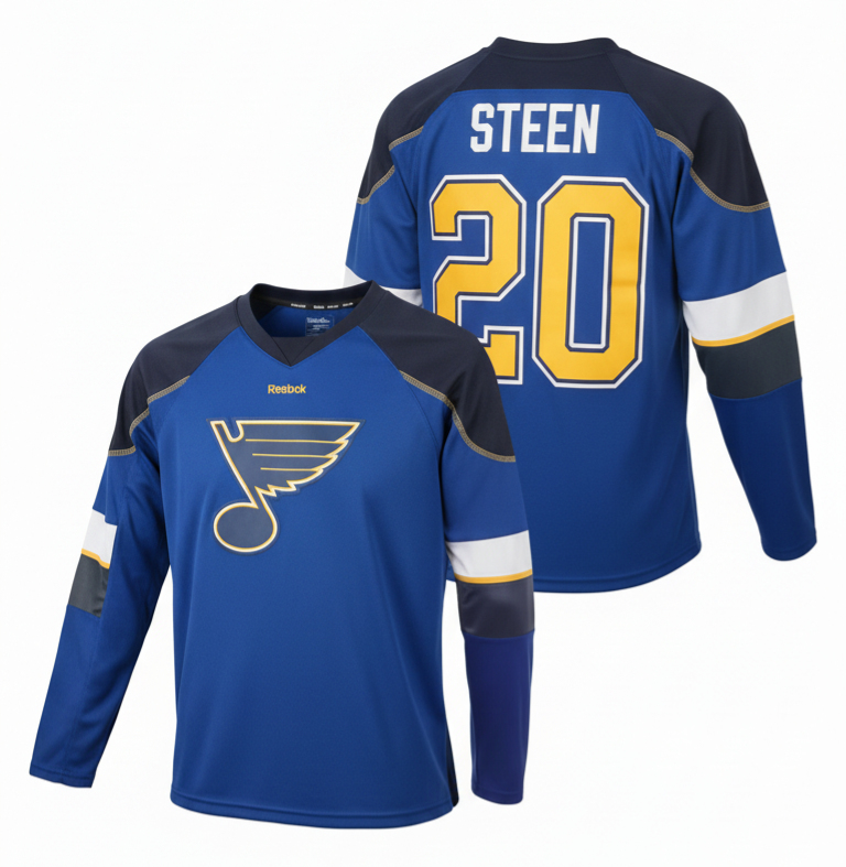 St. Louis Blues pánské tričko s&nbsp;dlouhým rukávem Alexander Steen #20 - St. Louis Blues trička, polo trička, košile