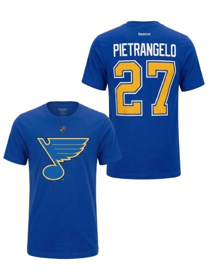 St. Louis Blues pánské tričko Alex Pietrangelo #27 blue