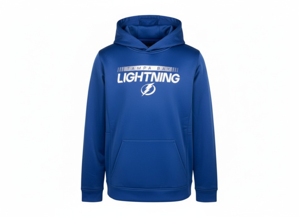 Tampa Bay Lightning dětská mikina s kapucí Authentic Pro Hood Po Hoodie