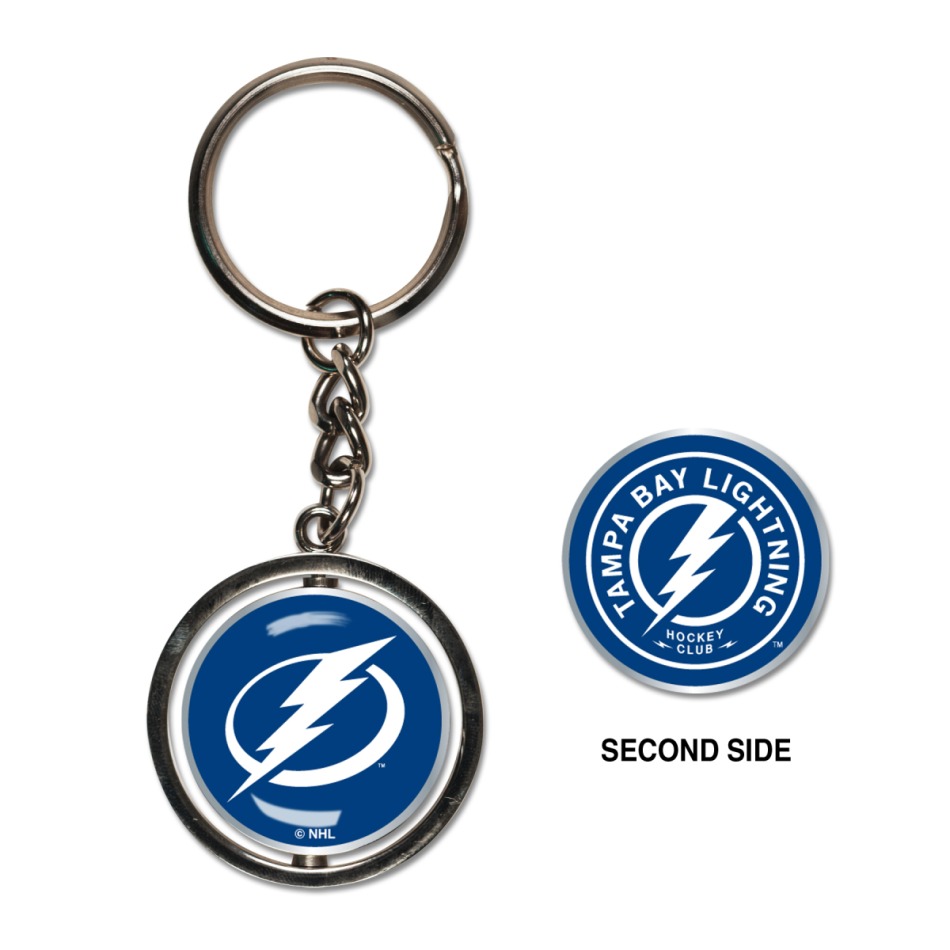 Tampa Bay Lightning přívěšek na klíče Spinner - Tampa Bay Lightning klíčenky, náramky, šperky
