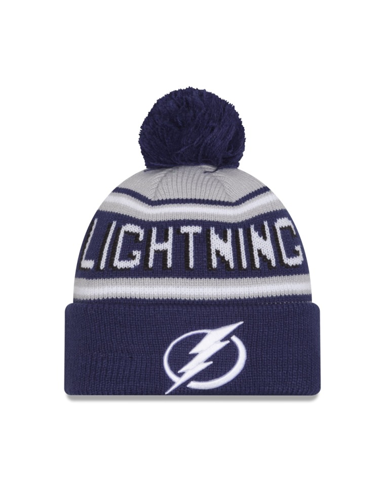 Tampa Bay Lightning zimní čepice NHL Pom Wordmark