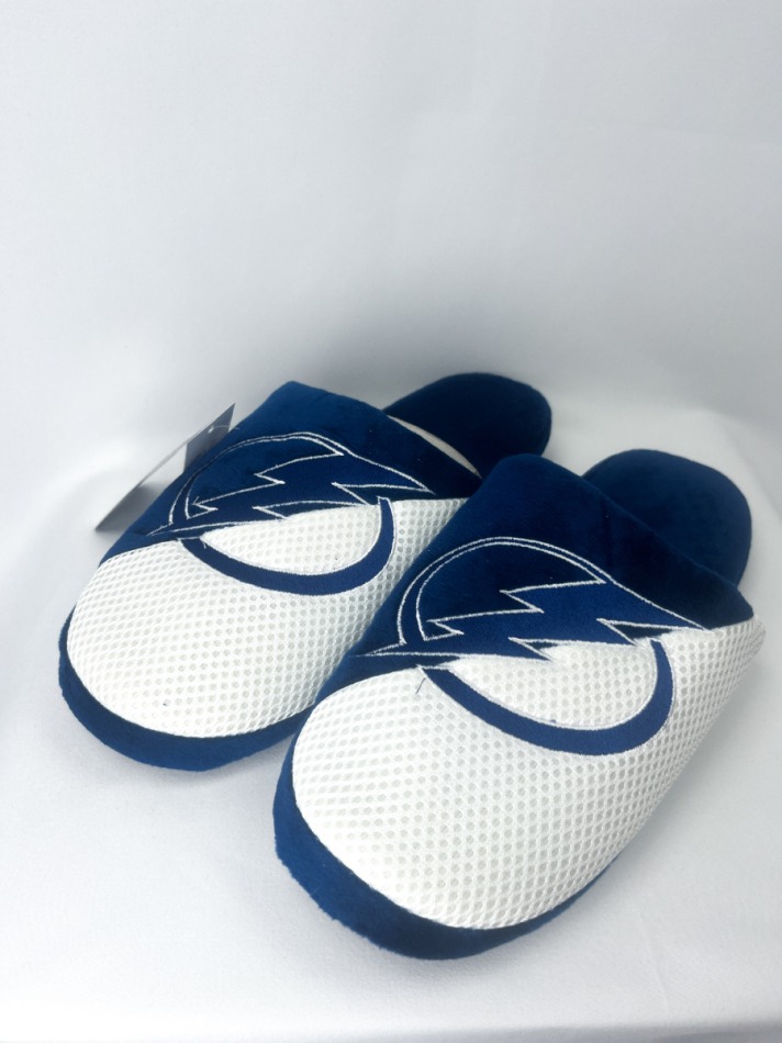 Tampa Bay Lightning pánské pantofle Team Logo Staycation Slipper - Tampa Bay Lightning ostatní modní doplňky