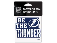 Tampa Bay Lightning samolepka Perfect Cut Decal SLOGAN