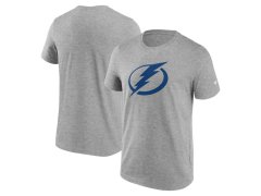 Tampa Bay Lightning pánské tričko Primary Logo Graphic Sport Gray Heather