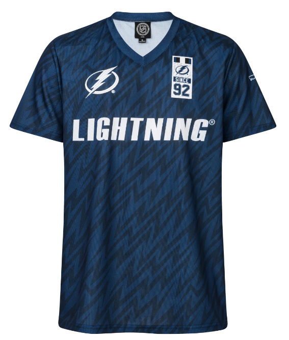 Tampa Bay Lightning pánské tričko Soccer Style Jersey - Tampa Bay Lightning trička, polo trička, košile