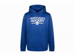 Toronto Maple Leafs dětská mikina s kapucí Authentic Pro Hoodie Po Hood