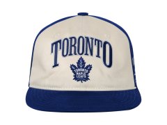 Toronto Maple Leafs dětská čepice baseballová kšiltovka NHL Flatbrim Arch Deadstock Snapback