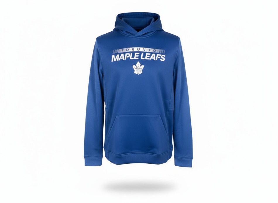 Toronto Maple Leafs dětská mikina s kapucí Authentic Pro Hood Po Hoodie