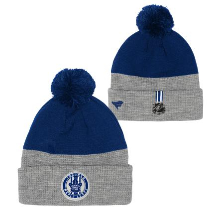Toronto Maple Leafs dětská zimní čepice Draft Cuffed Beanie With Pom - Toronto Maple Leafs dětské oblečení