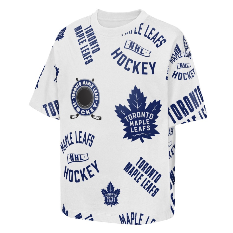 Toronto Maple Leafs dětské tričko NHL Unstoppable All Over Print Short Sleeve Elevated