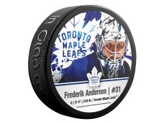 Toronto Maple Leafs puk Frederik Andersen #31 NHLPA