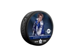 Toronto Maple Leafs puk souvenir collector hockey puck Darry Sittler #27