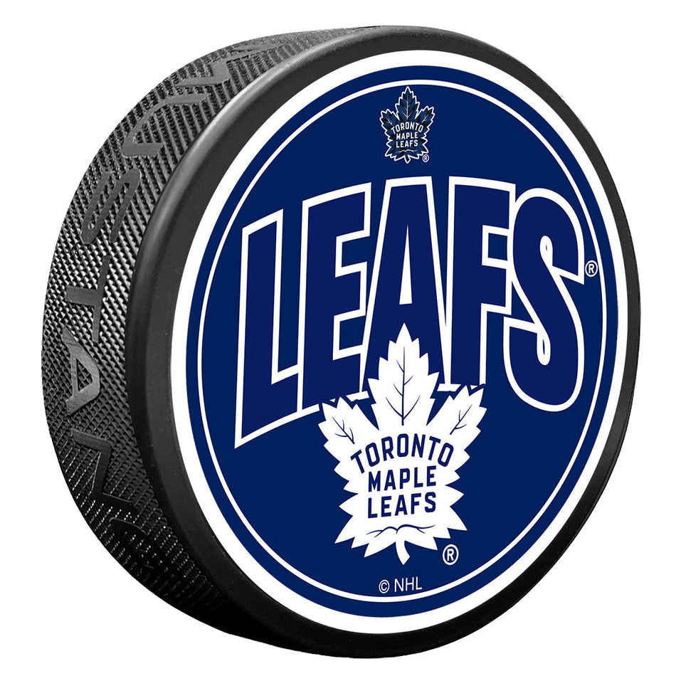 Toronto Maple Leafs puk Wordmark - Toronto Maple Leafs hokejové vybavení