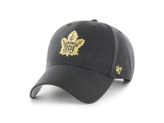 Toronto Maple Leafs čepice baseballová kšiltovka Metallic Snap 47 MVP black