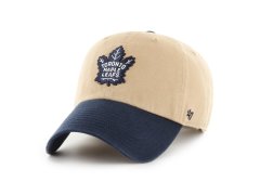 Toronto Maple Leafs čepice baseballová kšiltovka Two Tone 47 CLEAN UP w/ No Loop Label