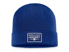 Toronto Maple Leafs zimní čepice Authentic Pro Prime Cuffed Beanie blue