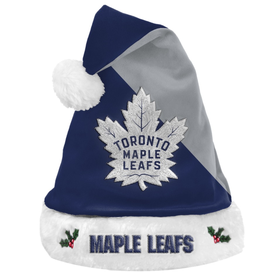 Toronto Maple Leafs zimní čepice foco colorblock santa hat - Toronto Maple Leafs kšiltovky, čepice, rukavice