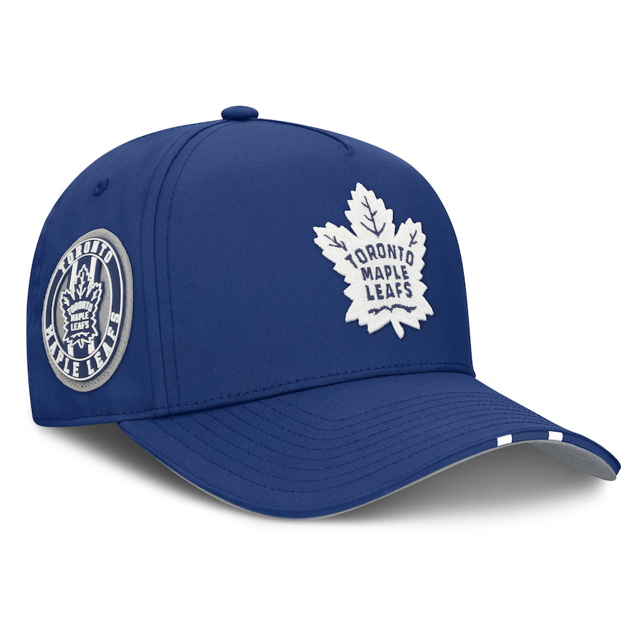 Toronto Maple Leafs čepice baseballová kšiltovka 2025 Draft Authentic Pro Structured Adjustable - Toronto Maple Leafs kšiltovky, čepice, rukavice