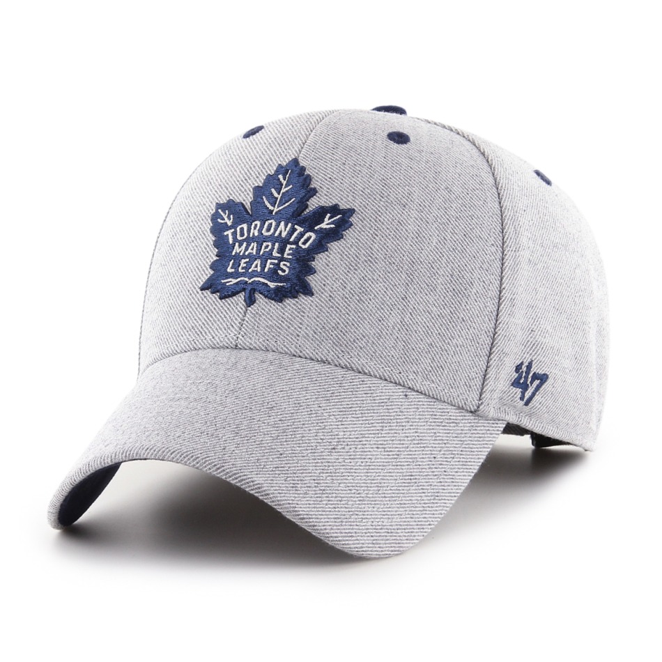 Toronto Maple Leafs čepice baseballová kšiltovka Storm Cloud 47 MVP gray - Toronto Maple Leafs kšiltovky, čepice, rukavice