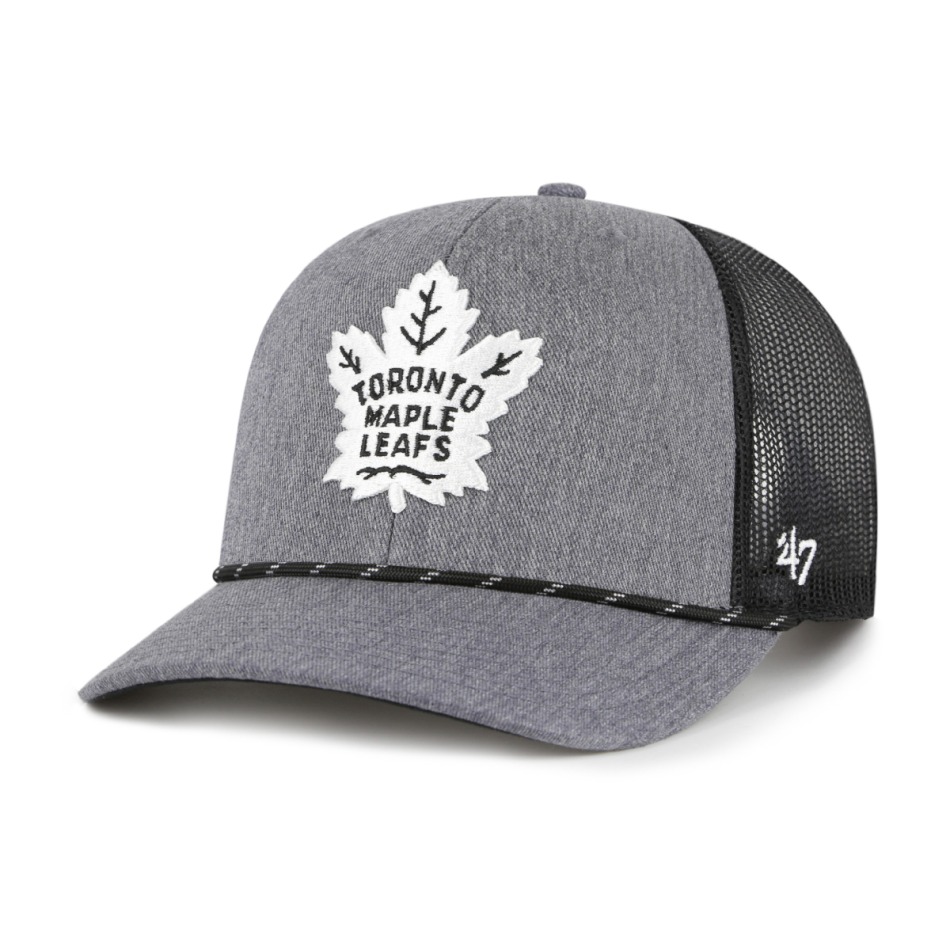 Toronto Maple Leafs čepice baseballová kšiltovka Carbon Rope 47 Trucker - Toronto Maple Leafs kšiltovky, čepice, rukavice