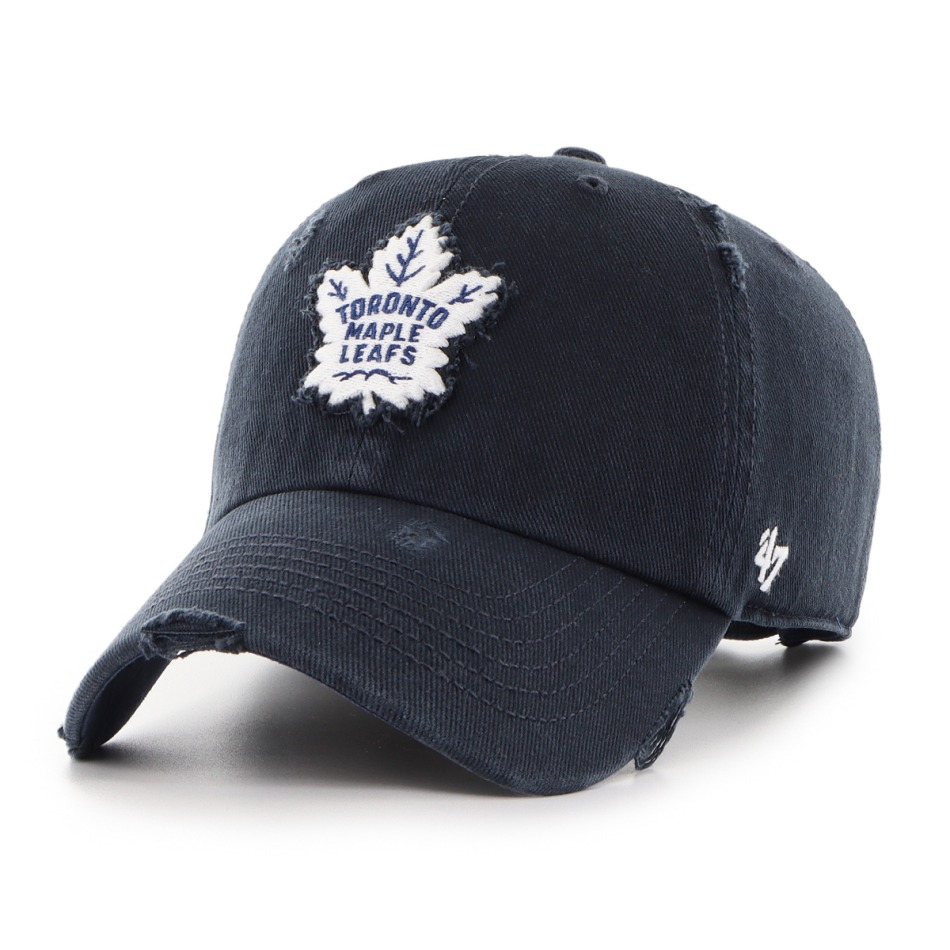 Toronto Maple Leafs čepice baseballová kšiltovka Weathered 47 Clean Up - Toronto Maple Leafs kšiltovky, čepice, rukavice