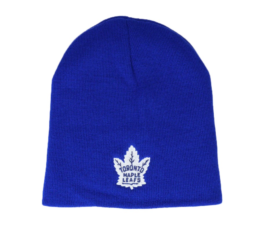 Toronto Maple Leafs zimní čepice Cuffless Knit Blue - Toronto Maple Leafs kšiltovky, čepice, rukavice